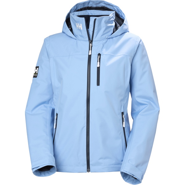 2026 Helly Hansen Womens Crew Hooded Midlayer Jacket 2.0 34447 - Bright Blue